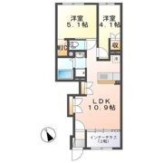 グランメリーの間取り画像