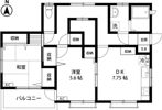 スカイハウス学園西町の間取り画像