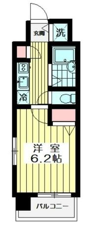 パークウェル大井町の間取り画像