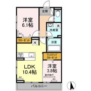 クレールの間取り画像