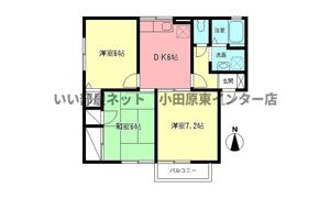 グランドゥールハイムの間取り画像