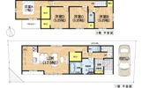 枚方市藤阪元町三丁目1期1号地の間取り画像