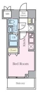 S－RESIDENCE妙典broadの間取り画像