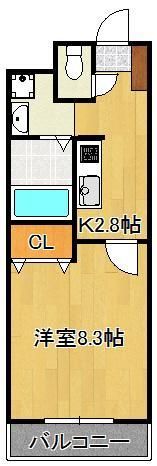 Forest courtIIの間取り画像