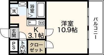 エクセレント光南の間取り画像