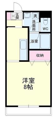 オリオンアパートメントの間取り画像