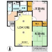 セジュール西余戸 A棟の間取り画像