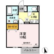 モーニンググローリーの間取り画像