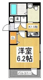 ドミール新座の間取り画像
