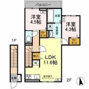 セレスティア小金井中町の間取り画像