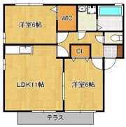 オールルミエールの間取り画像