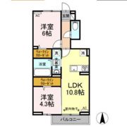 グランツ長岡の間取り画像