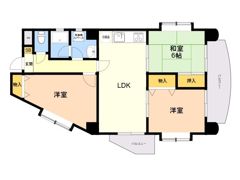ステイタスマンション桧原の間取り画像