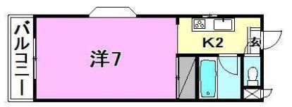 メゾン御幸の間取り画像