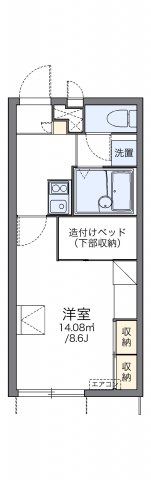 レオパレスリリィの間取り画像