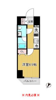 SHOKEN Residence横浜関内の間取り画像