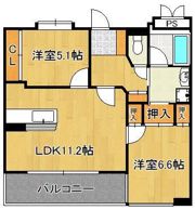 ガーデンブルグ守恒の間取り画像