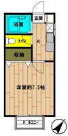 プレジールNの間取り画像
