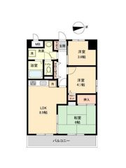 マンション白陽の間取り画像