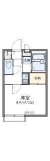 レオパレスヤングヴィラ坂上の間取り画像