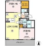 エウレカ玉名駅前の間取り画像