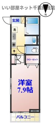 ベルクレールSOGAの間取り画像