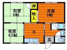 サンクスファミリー 平屋の間取り画像