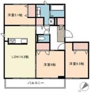 ベルヒルズAの間取り画像