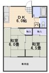 コーポ富士の間取り画像