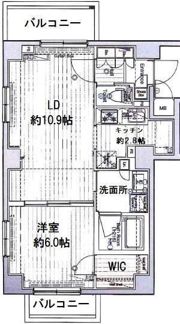 ベルグレードHAの間取り画像