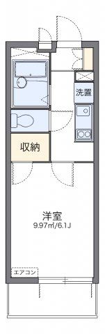 レオパレスアベニューⅡの間取り画像