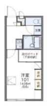 レオパレスノースセブンの間取り画像