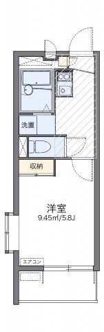 レオパレスホワイトヒルズⅡの間取り画像