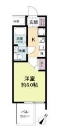 セレニテ神戸ミラクの間取り画像
