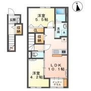 ソランジュの間取り画像