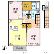 シェソワの間取り画像