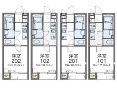 レオネクストグランデ上大岡の間取り画像