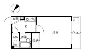 プルミエハイムの間取り画像