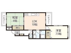 シティハイツ金屋町の間取り画像