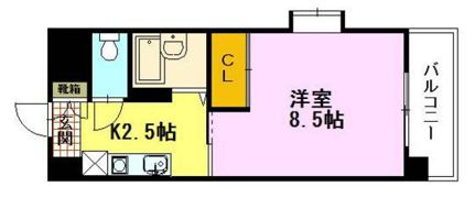 カーサ大正2ndの間取り画像