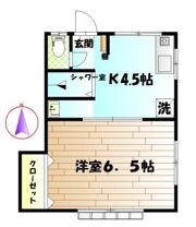 やすだ荘の間取り画像