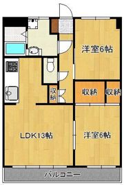 グレイス守恒駅前の間取り画像