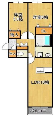 エスペランサIIの間取り画像