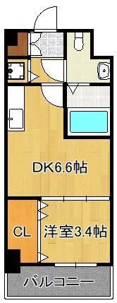 No.71 オリエントトラストタワーの間取り画像