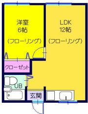 シェルハイツの間取り画像