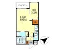MOVE広古新開の間取り画像