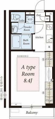 リブリ・ゆうやⅡの間取り画像