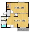 サンハイツ高見の間取り画像