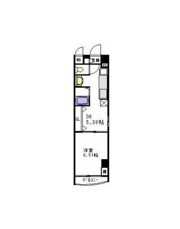 フェリース五本木の間取り画像