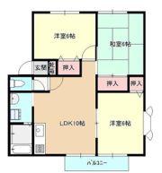 ソレジオM Bの間取り画像